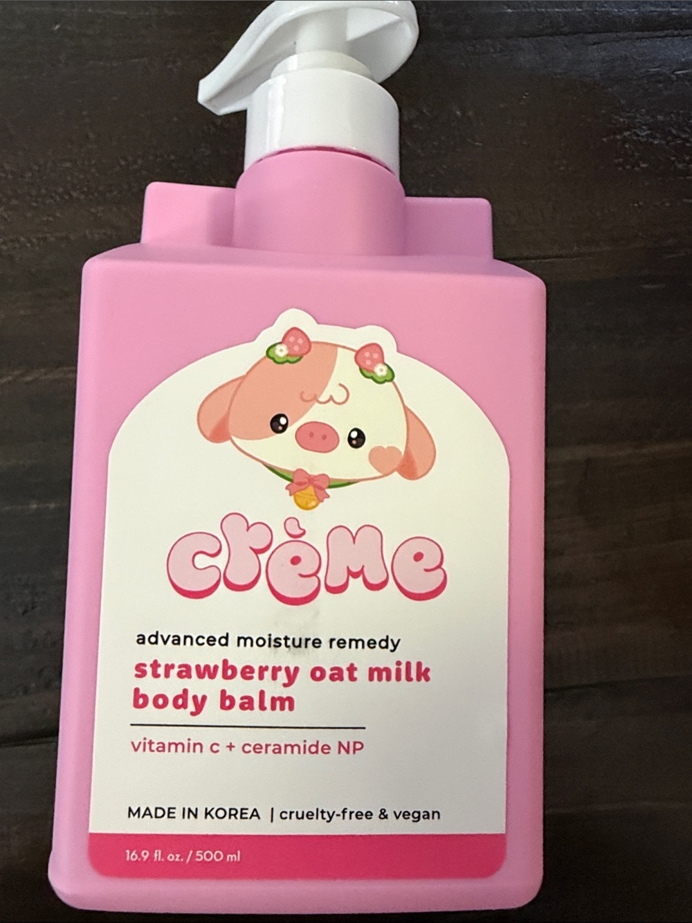 Strawberry Oat Milk Body Balm – Pink the Crème Shop Korean Beauty New